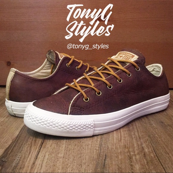 Converse Other - 💢RARE💢 All Leather Converse